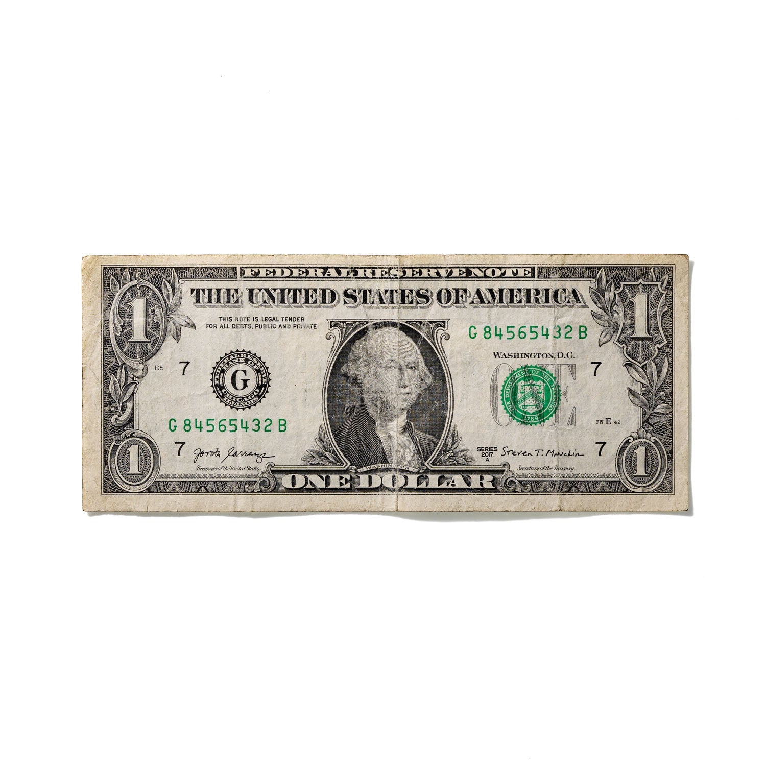 One-Dollar Bill No. 368