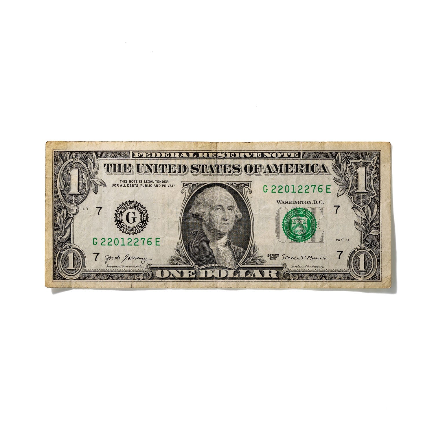 One-Dollar Bill No. 370