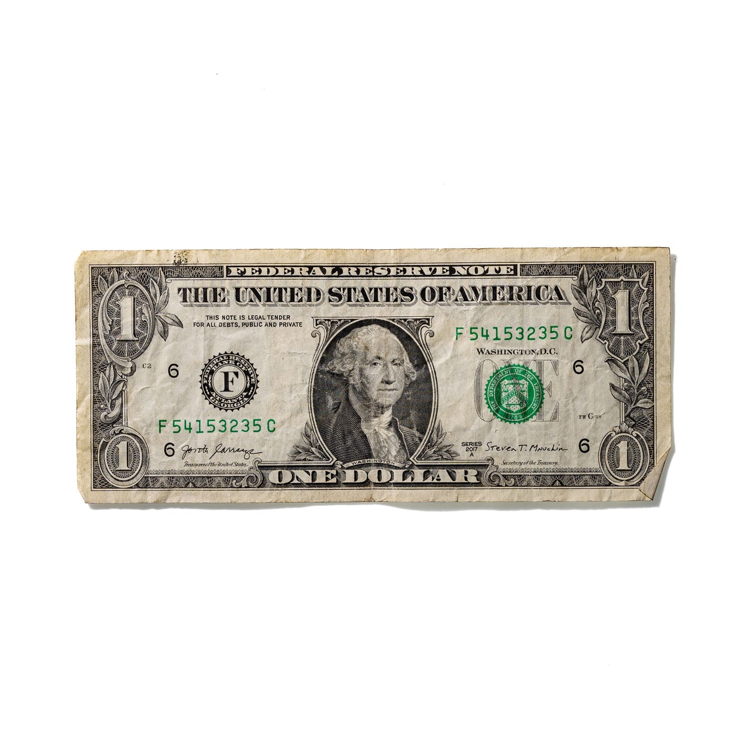 One-Dollar Bill No. 379