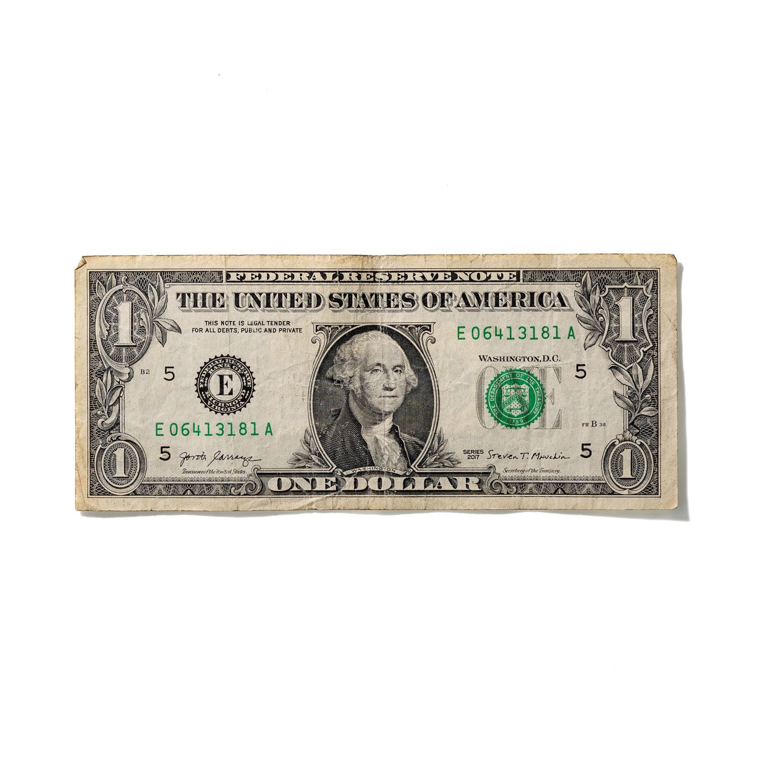 One-Dollar Bill No. 385