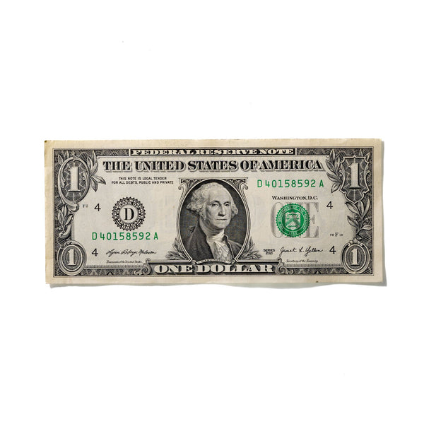 One-Dollar Bill No. 392