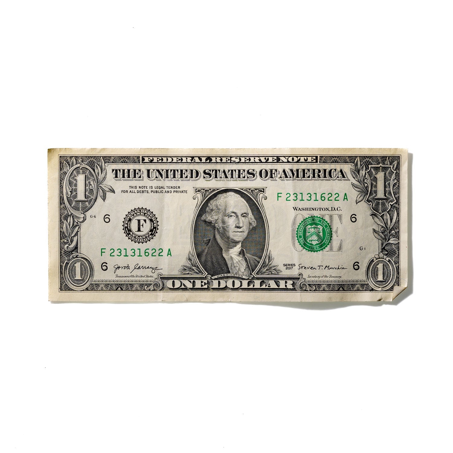 One-Dollar Bill No. 404