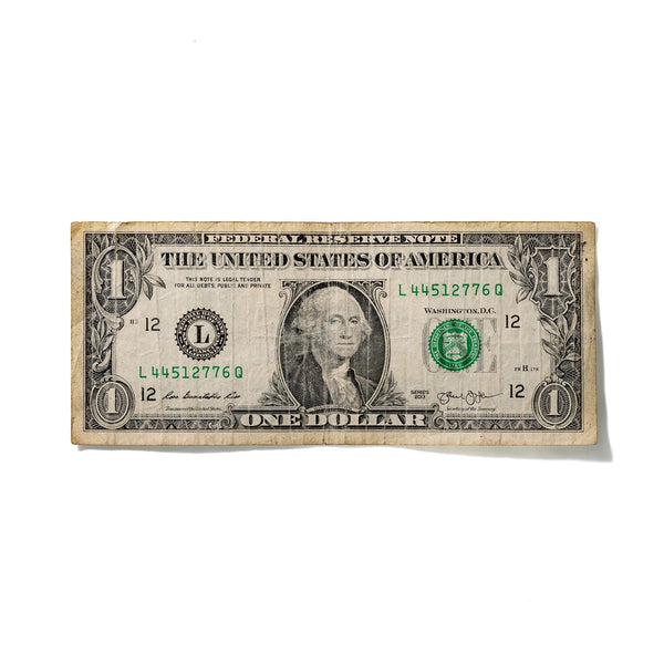 One-Dollar Bill No. 406