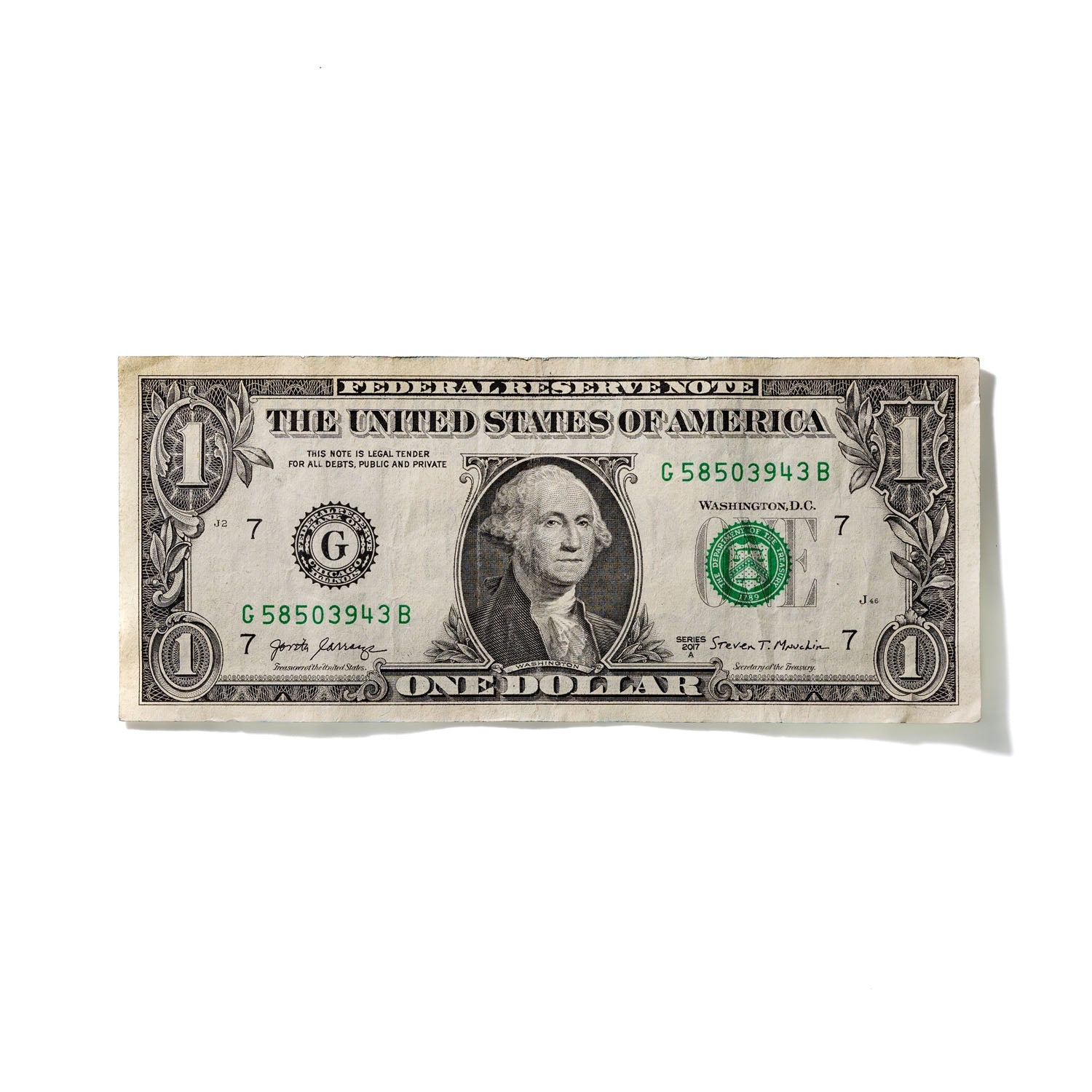 One-Dollar Bill No. 409