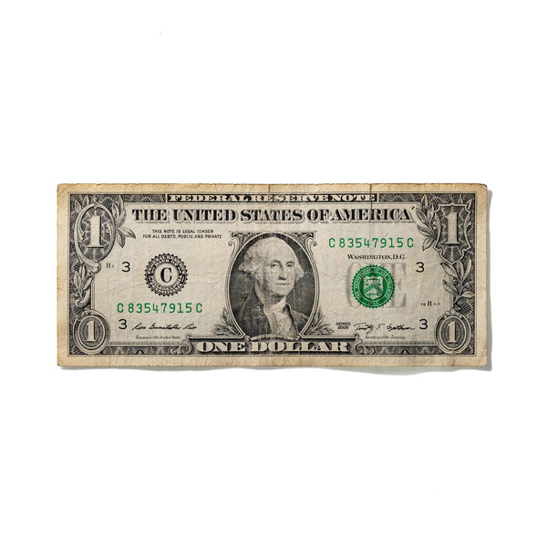 One-Dollar Bill No. 410