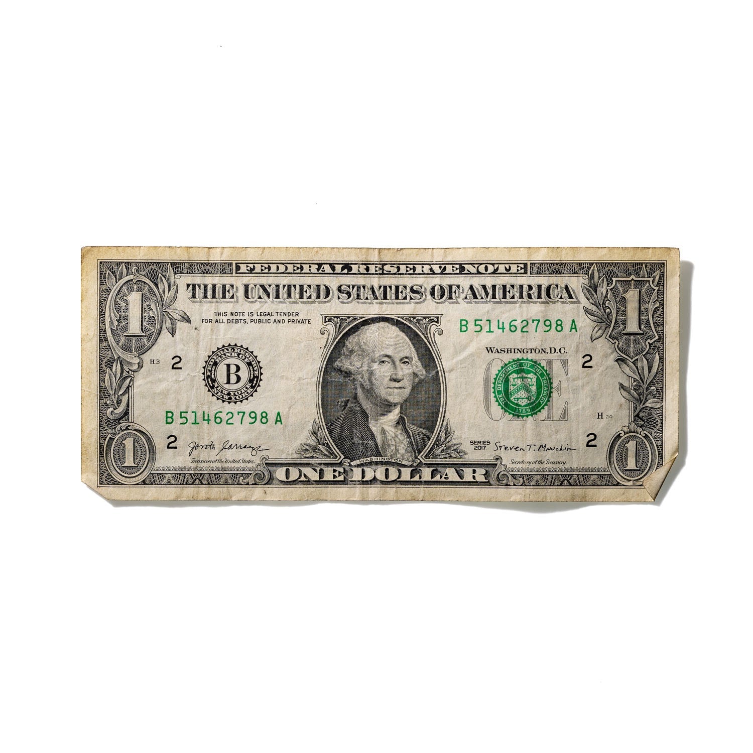 One-Dollar Bill No. 414