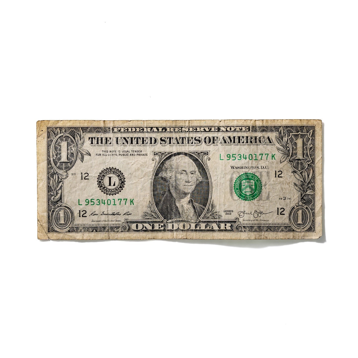 One-Dollar Bill No. 415