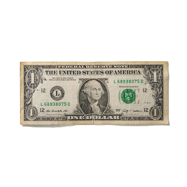 One-Dollar Bill No. 418