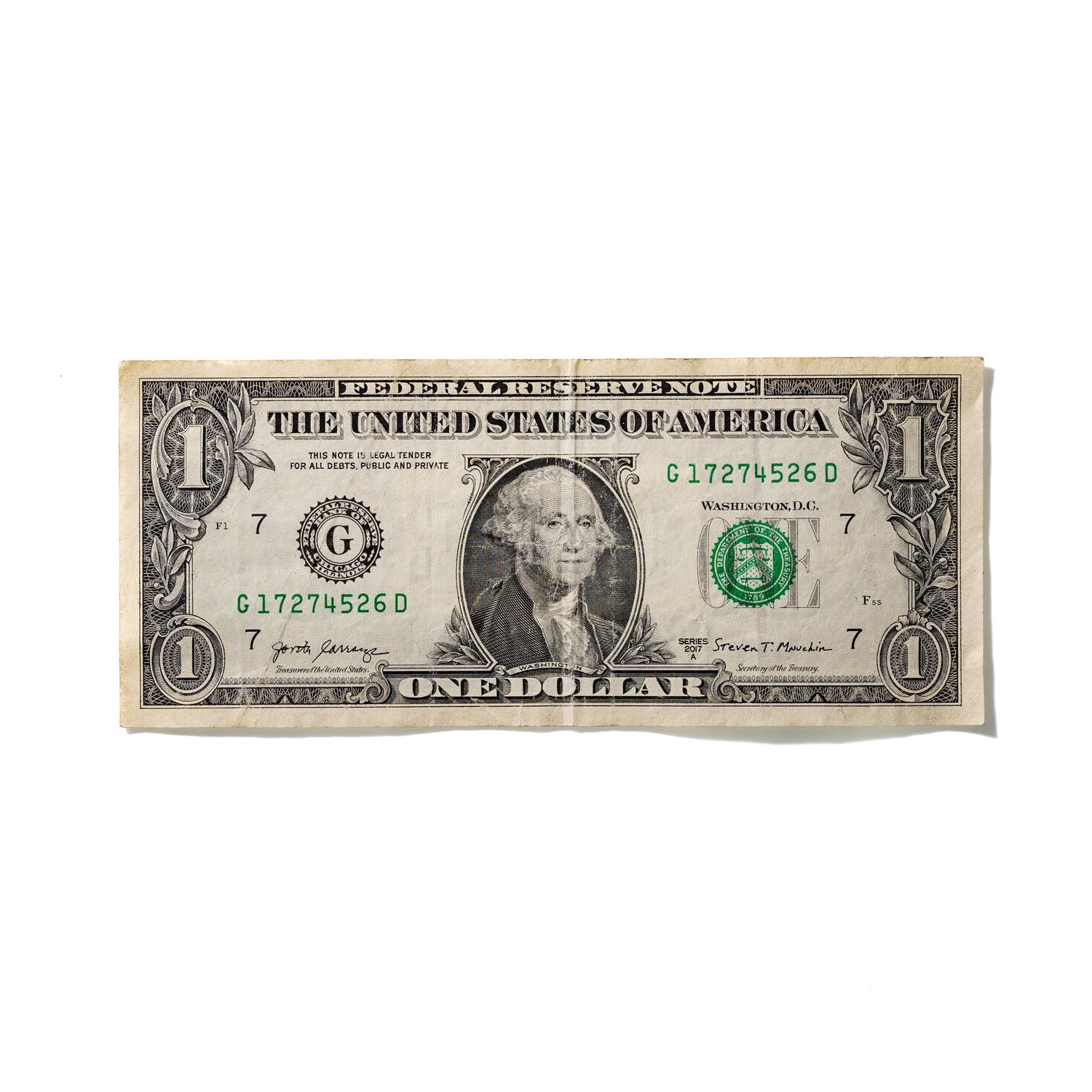 One-Dollar Bill No. 423