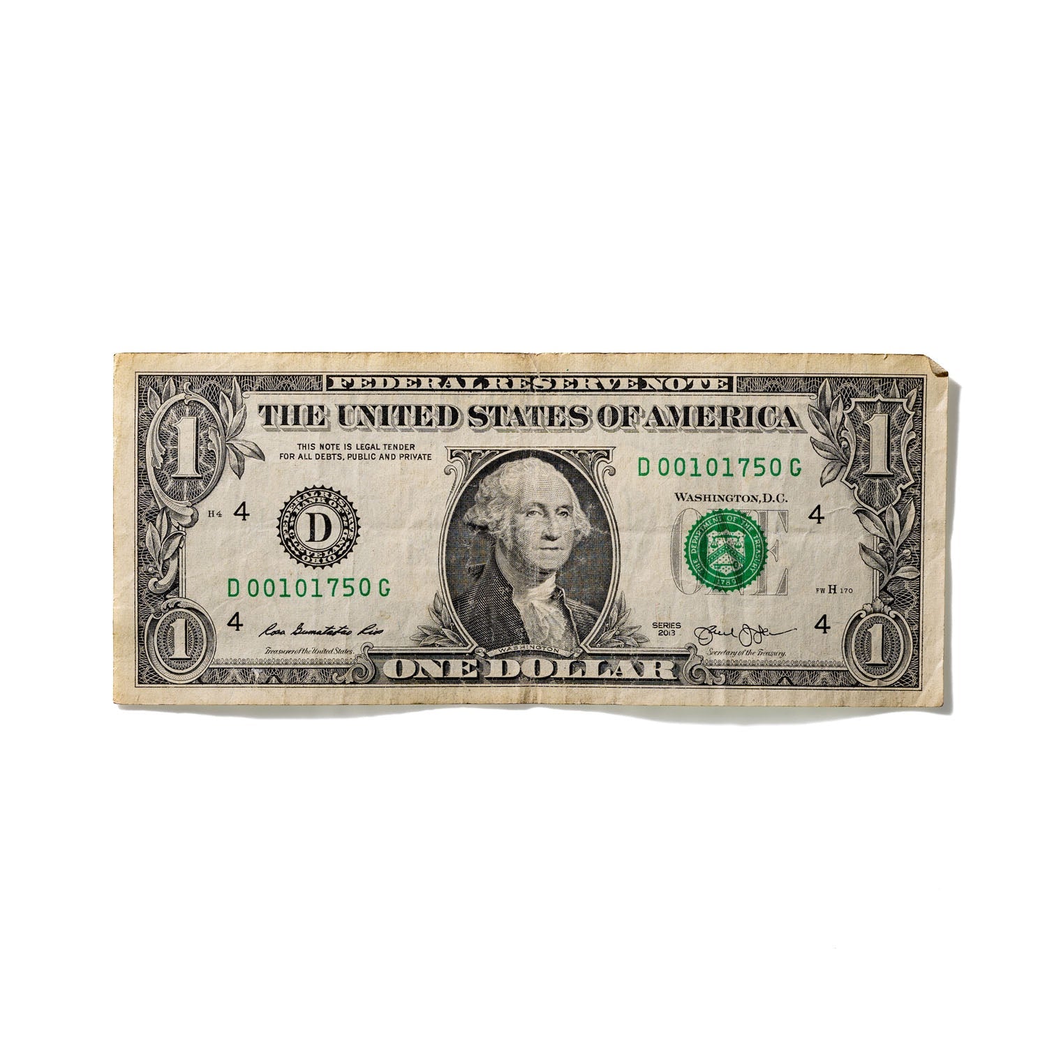 One-Dollar Bill No. 426