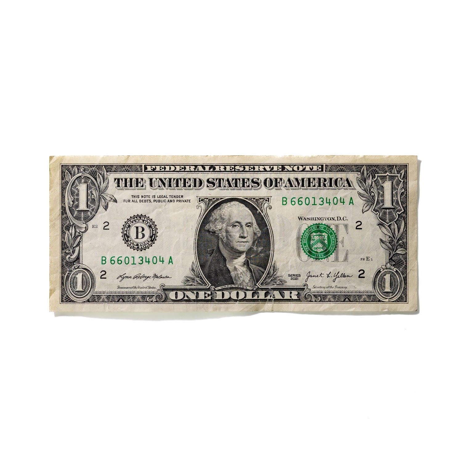 One-Dollar Bill No. 431