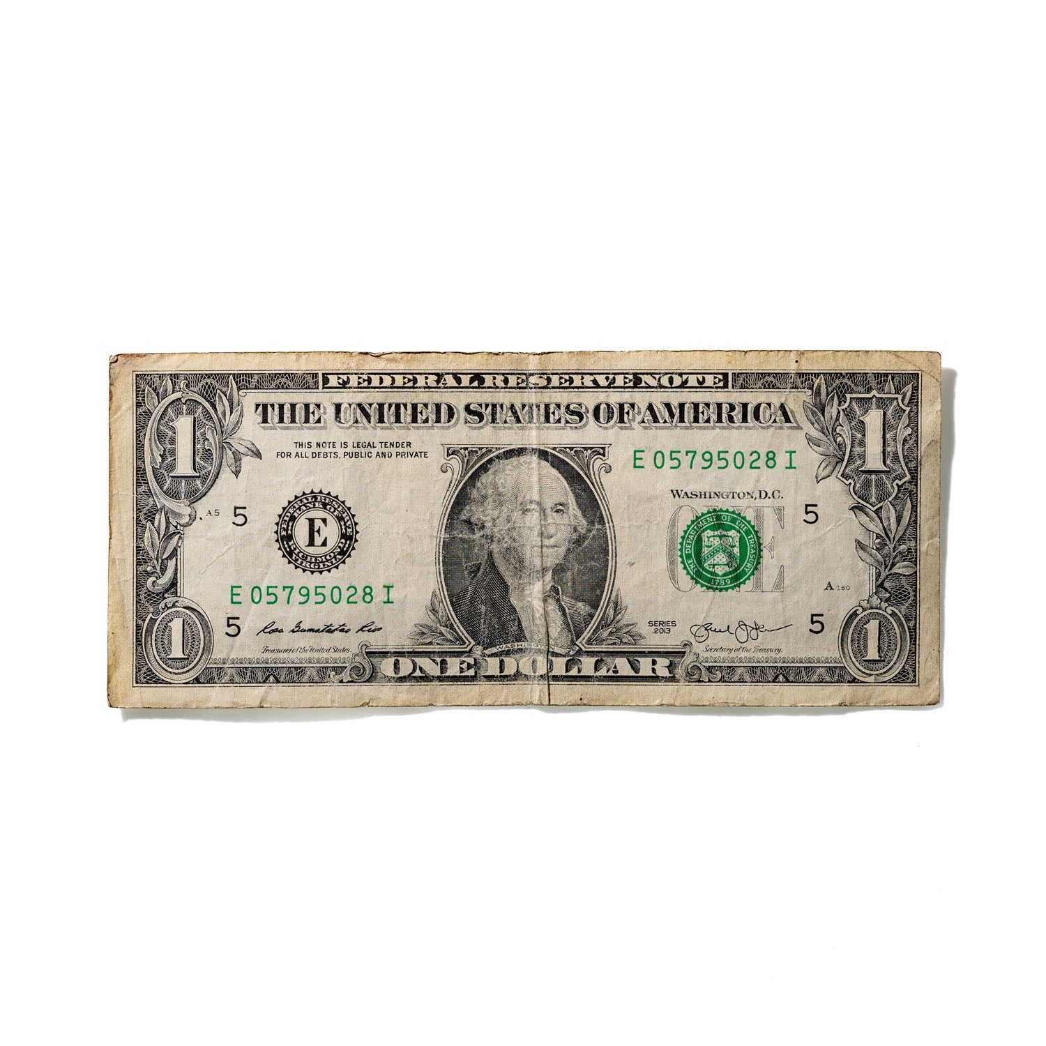 One-Dollar Bill No. 433