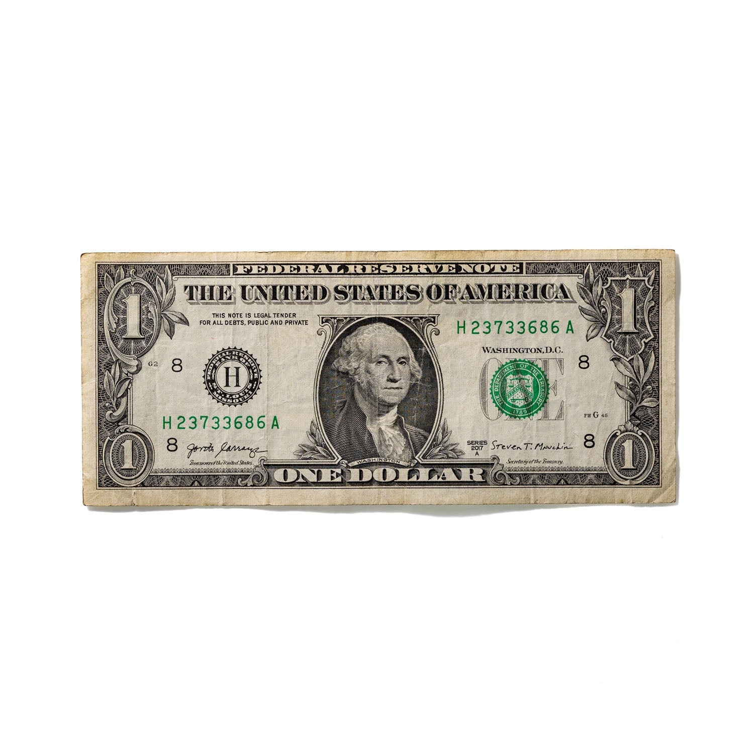 One-Dollar Bill No. 434