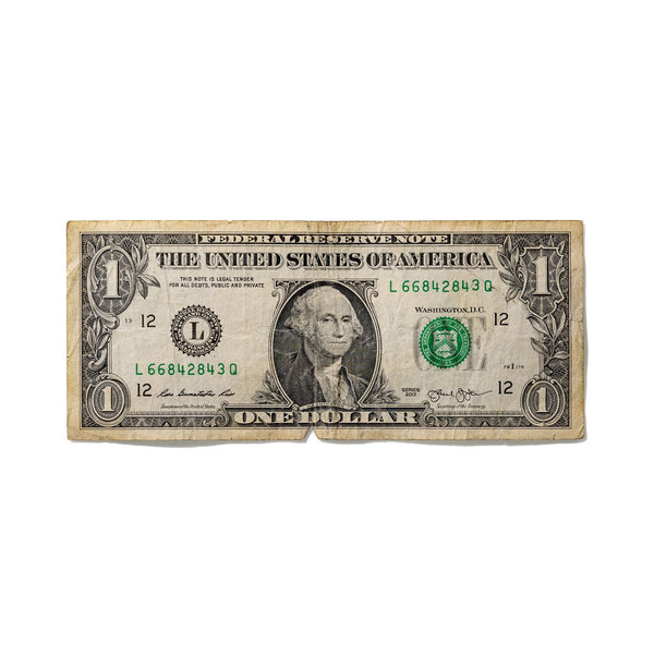 One-Dollar Bill No. 437