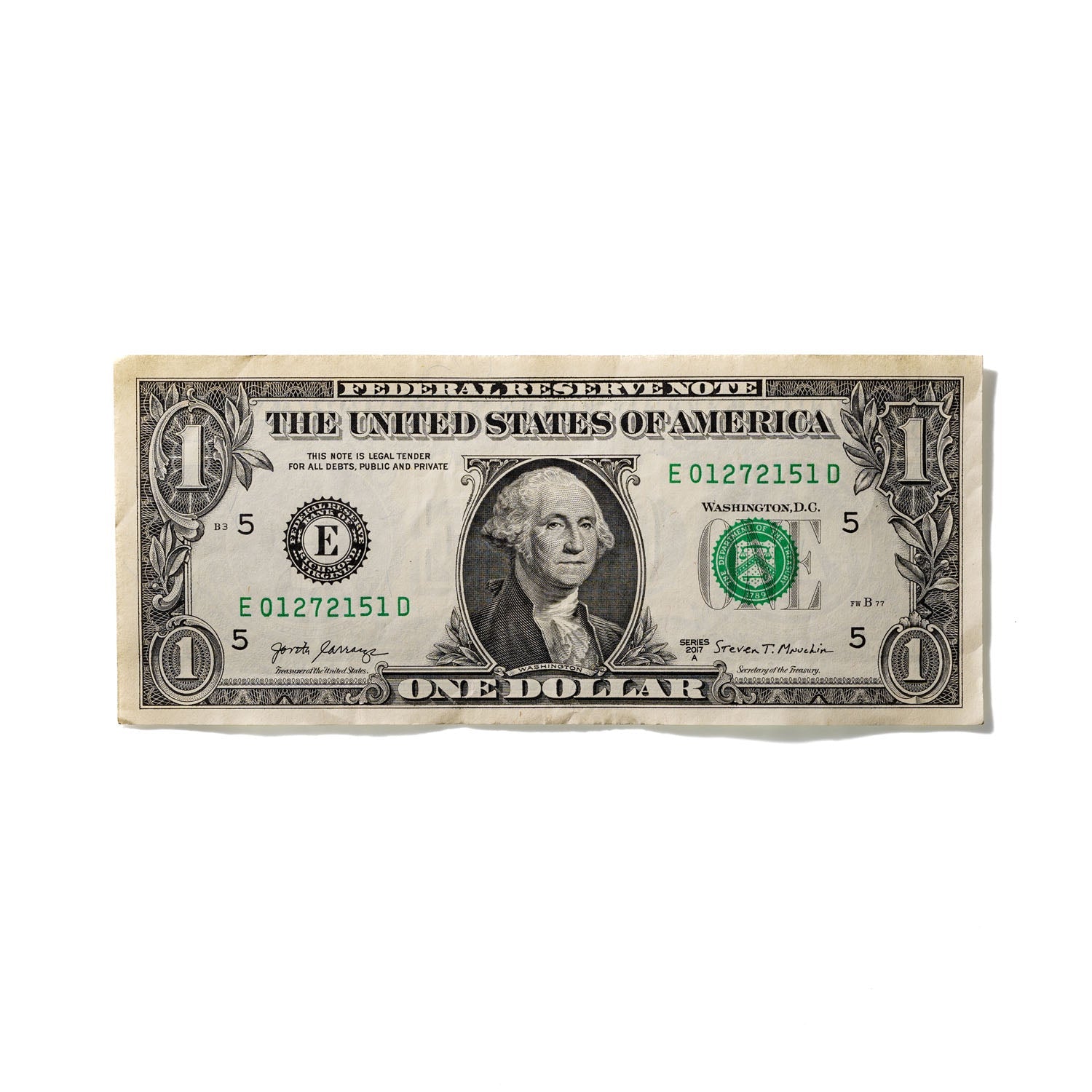 One-Dollar Bill No. 438