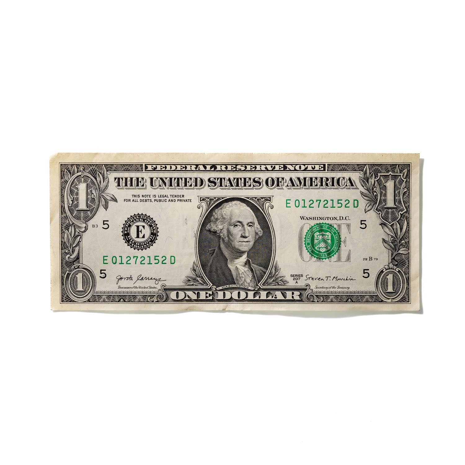 One-Dollar Bill No. 445