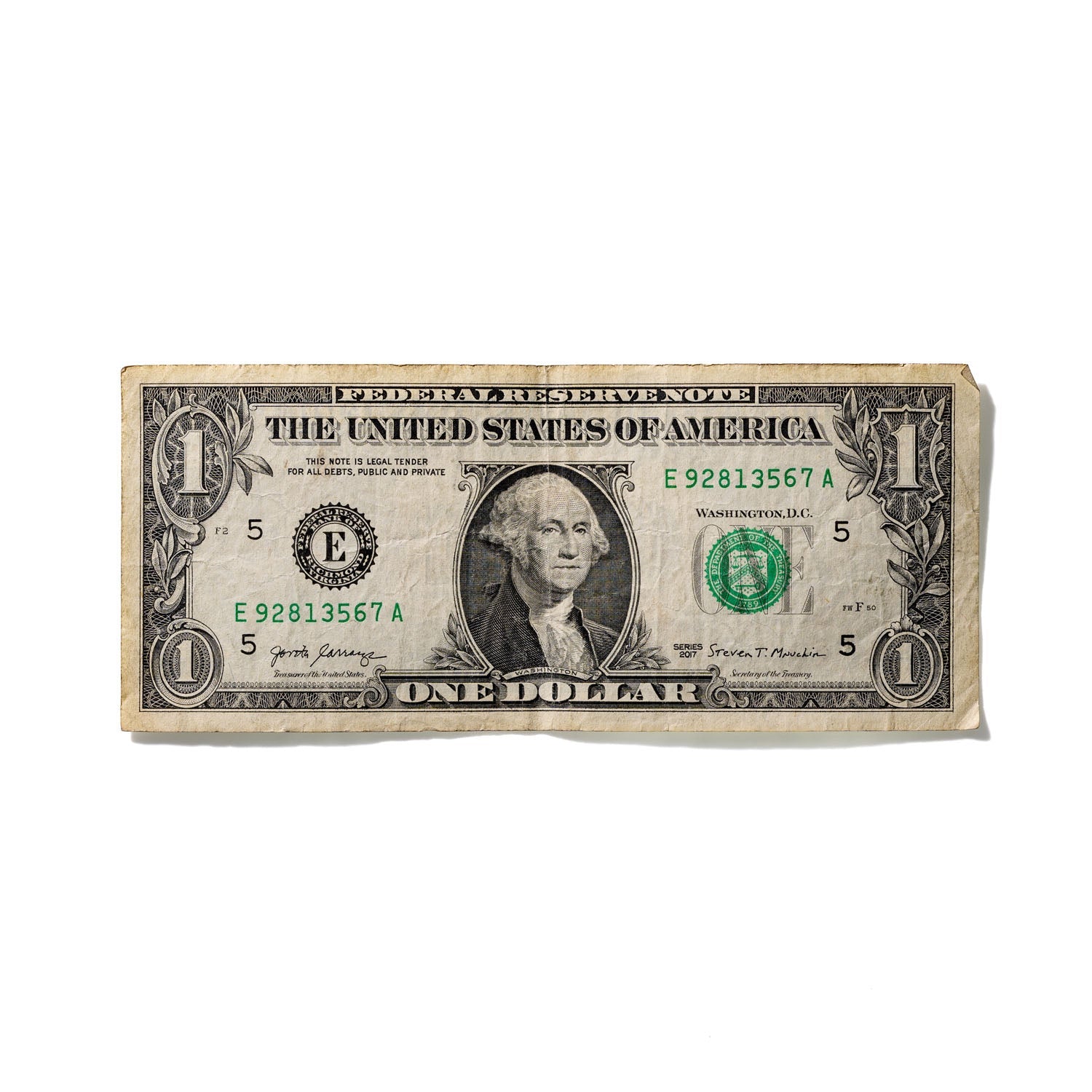 One-Dollar Bill No. 448