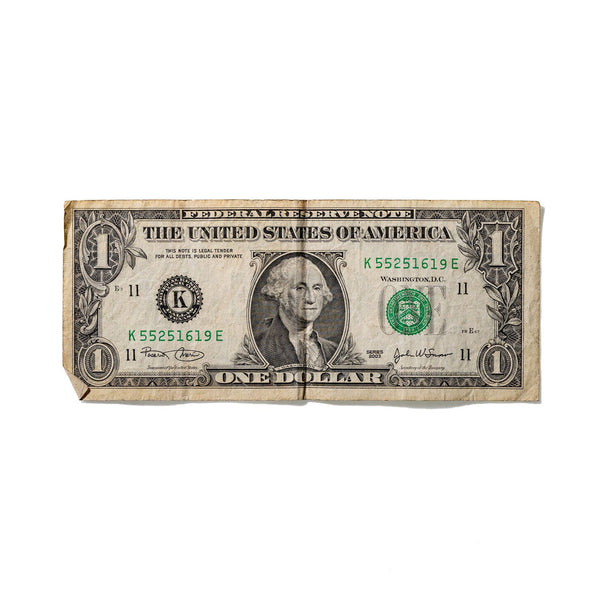 One-Dollar Bill No. 468