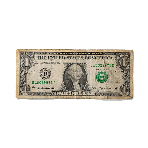 One-Dollar Bill No. 489