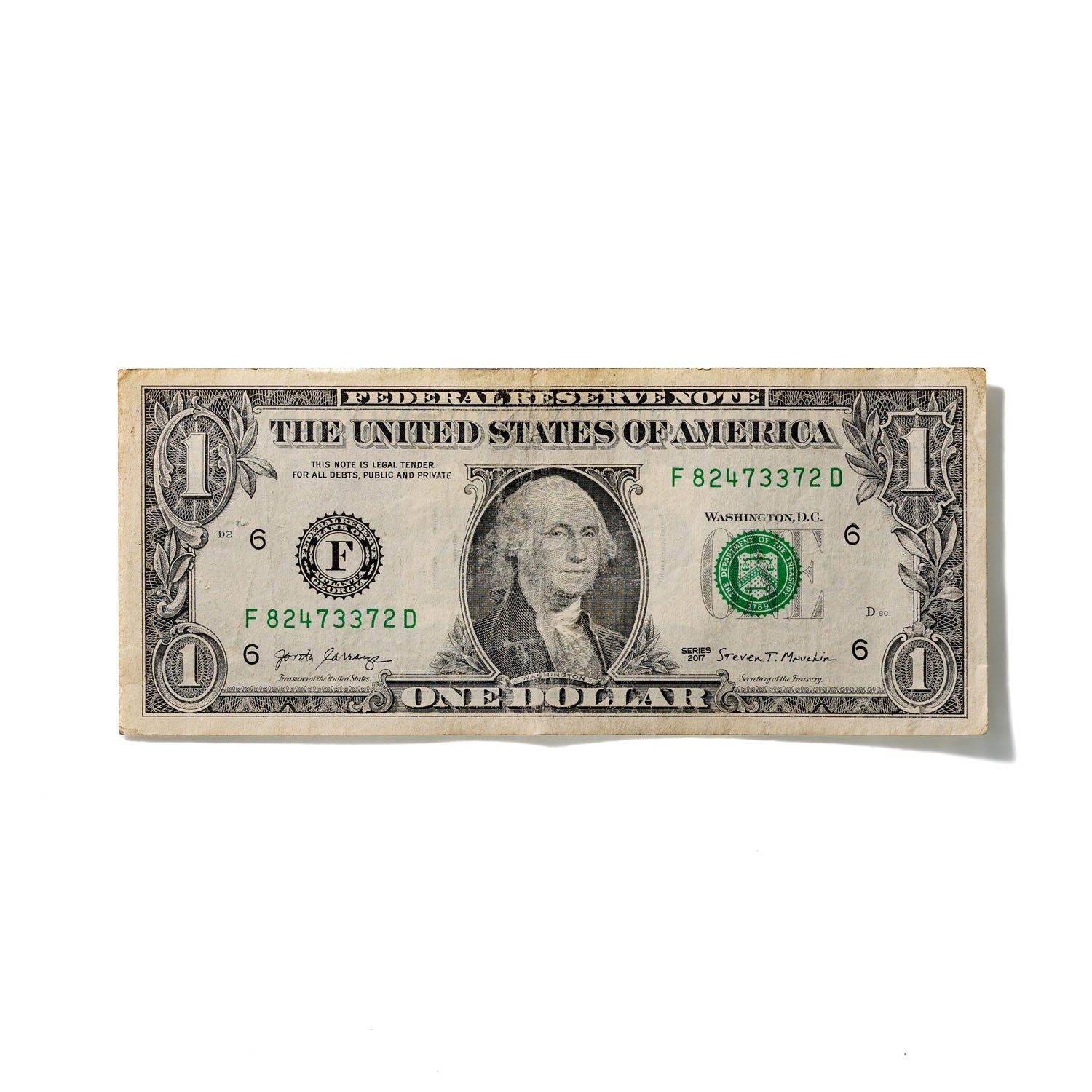 One-Dollar Bill No. 503