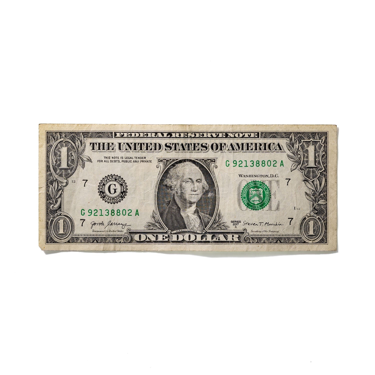 One-Dollar Bill No. 505