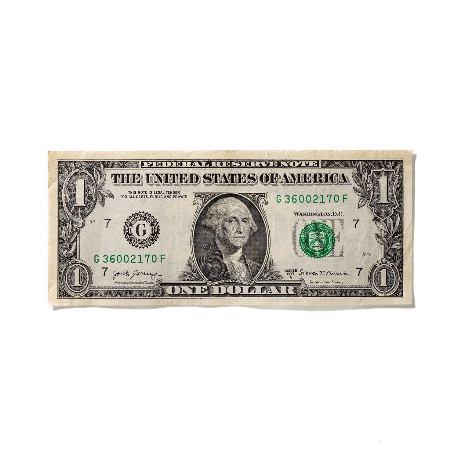 One-Dollar Bill No. 507