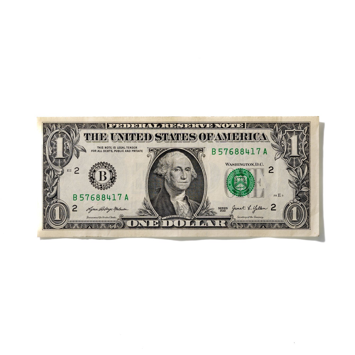 One-Dollar Bill No. 509