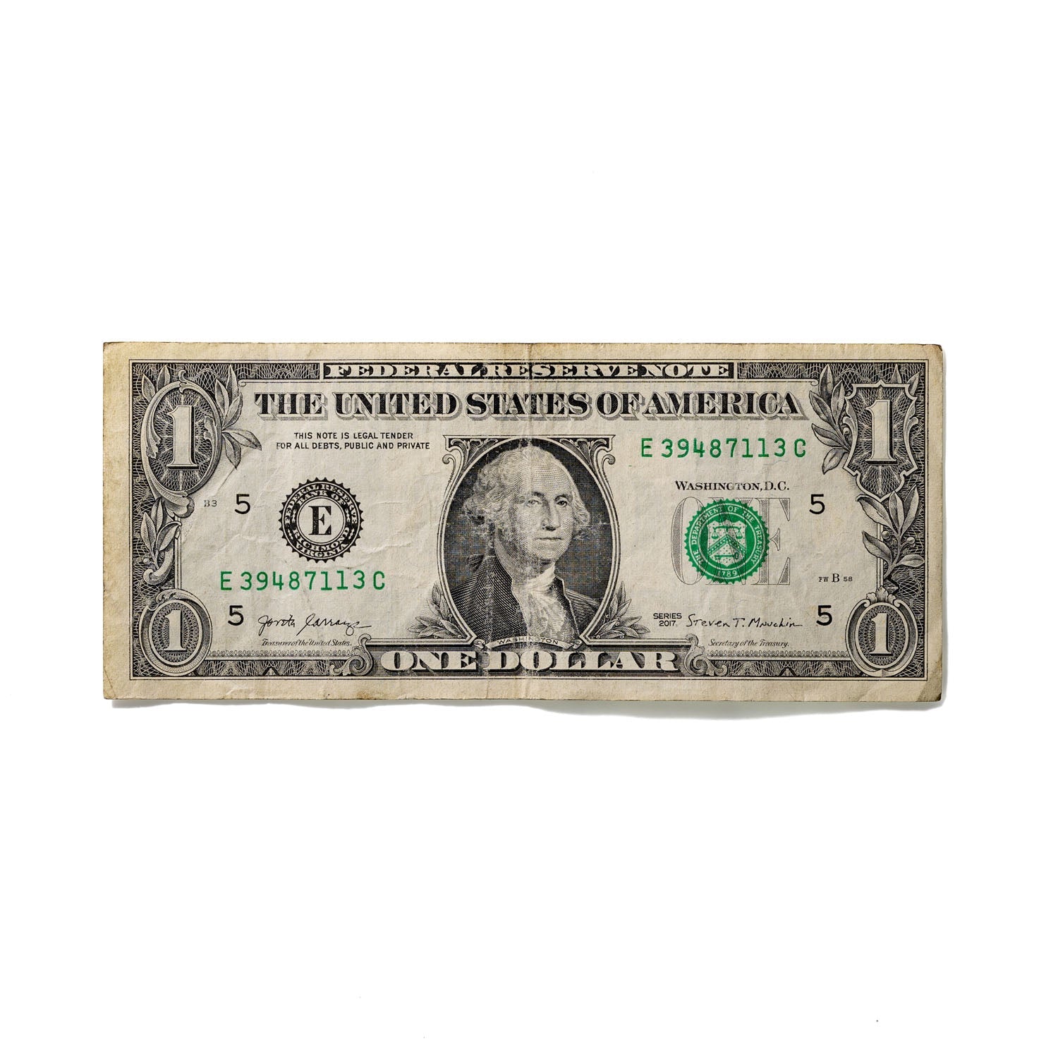 One-Dollar Bill No. 513