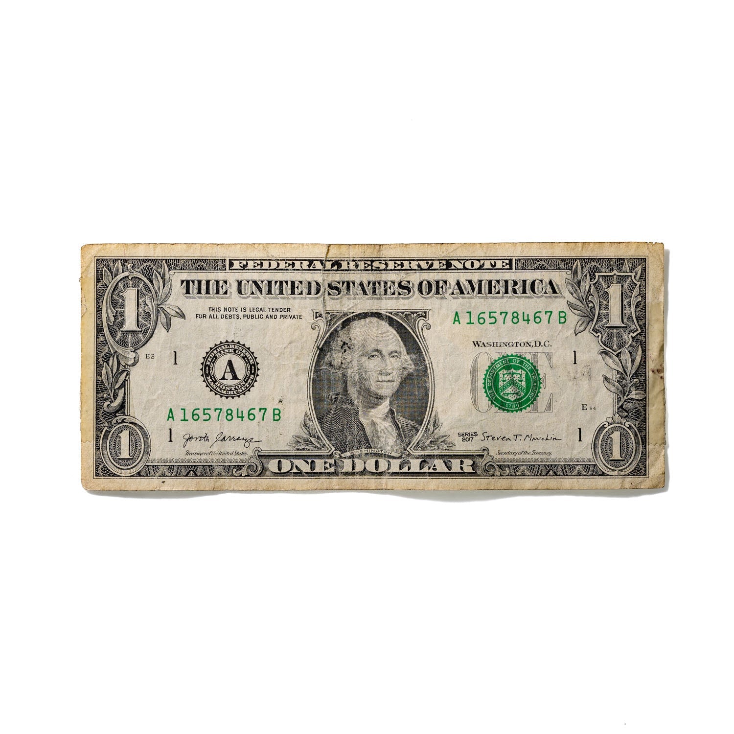 One-Dollar Bill No. 517