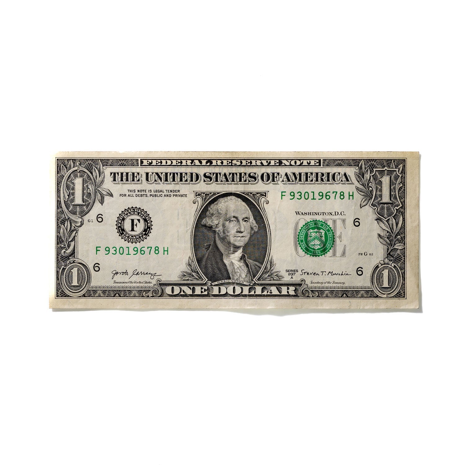 One-Dollar Bill No. 518