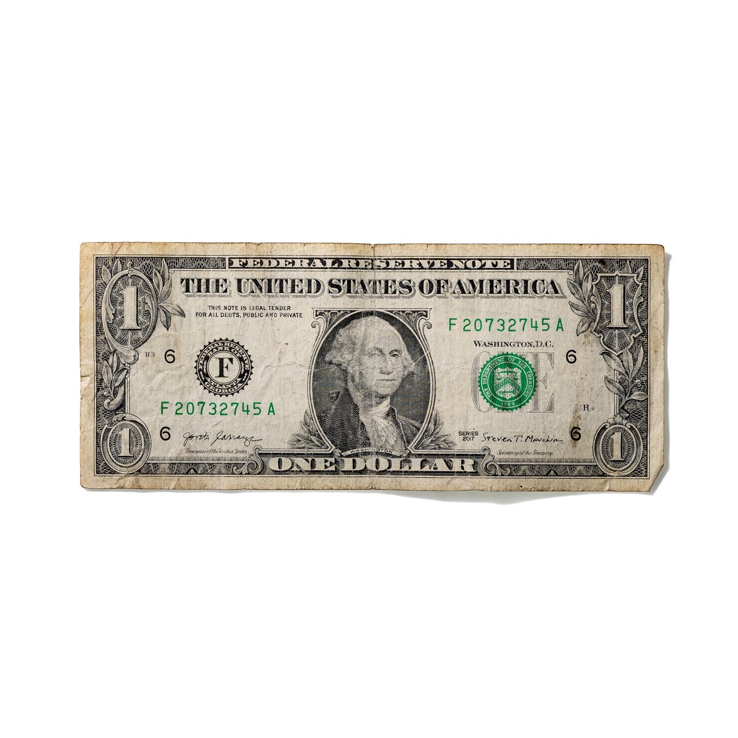 One-Dollar Bill No. 533