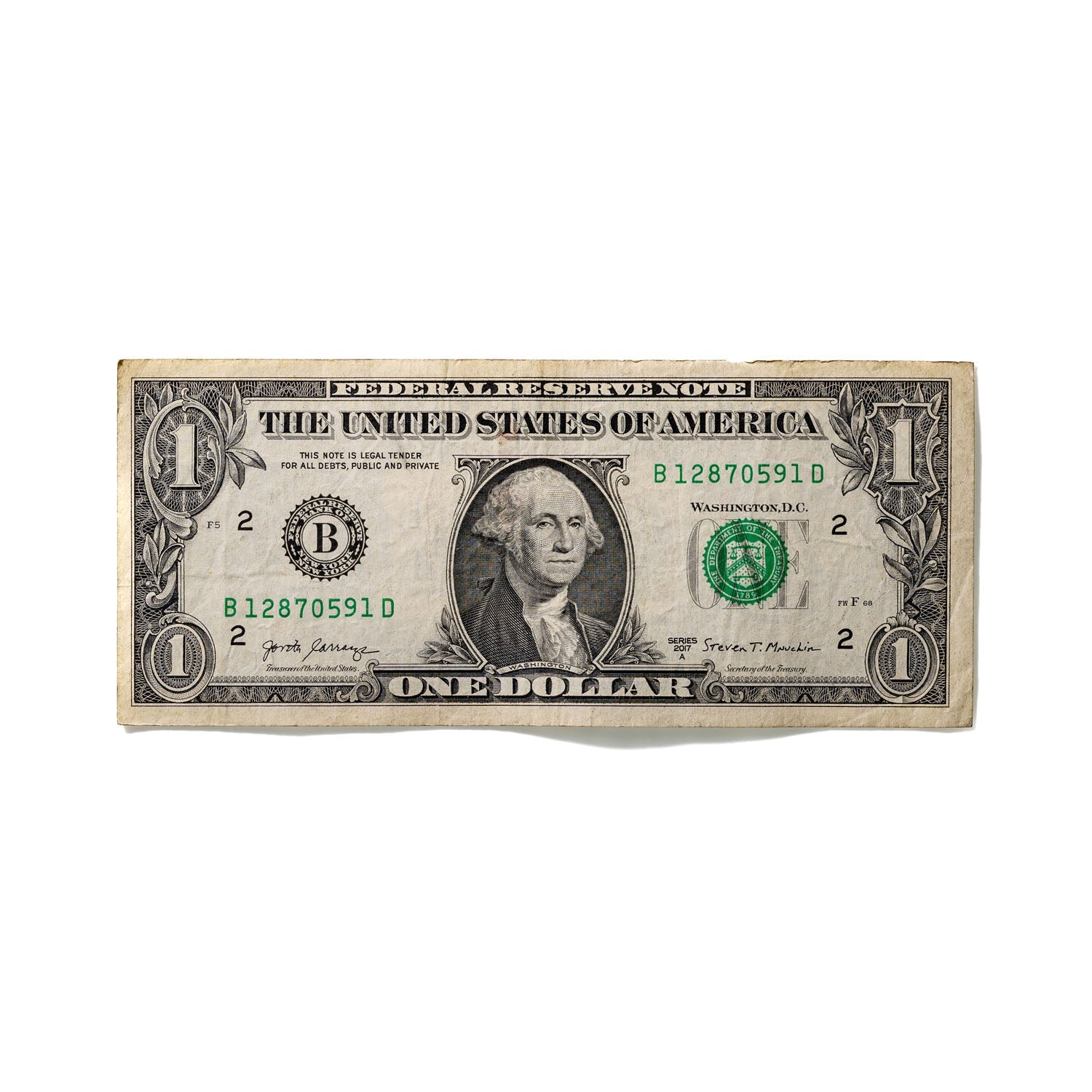 One-Dollar Bill No. 534