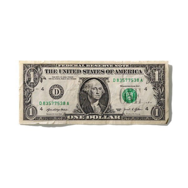 One-Dollar Bill No. 538