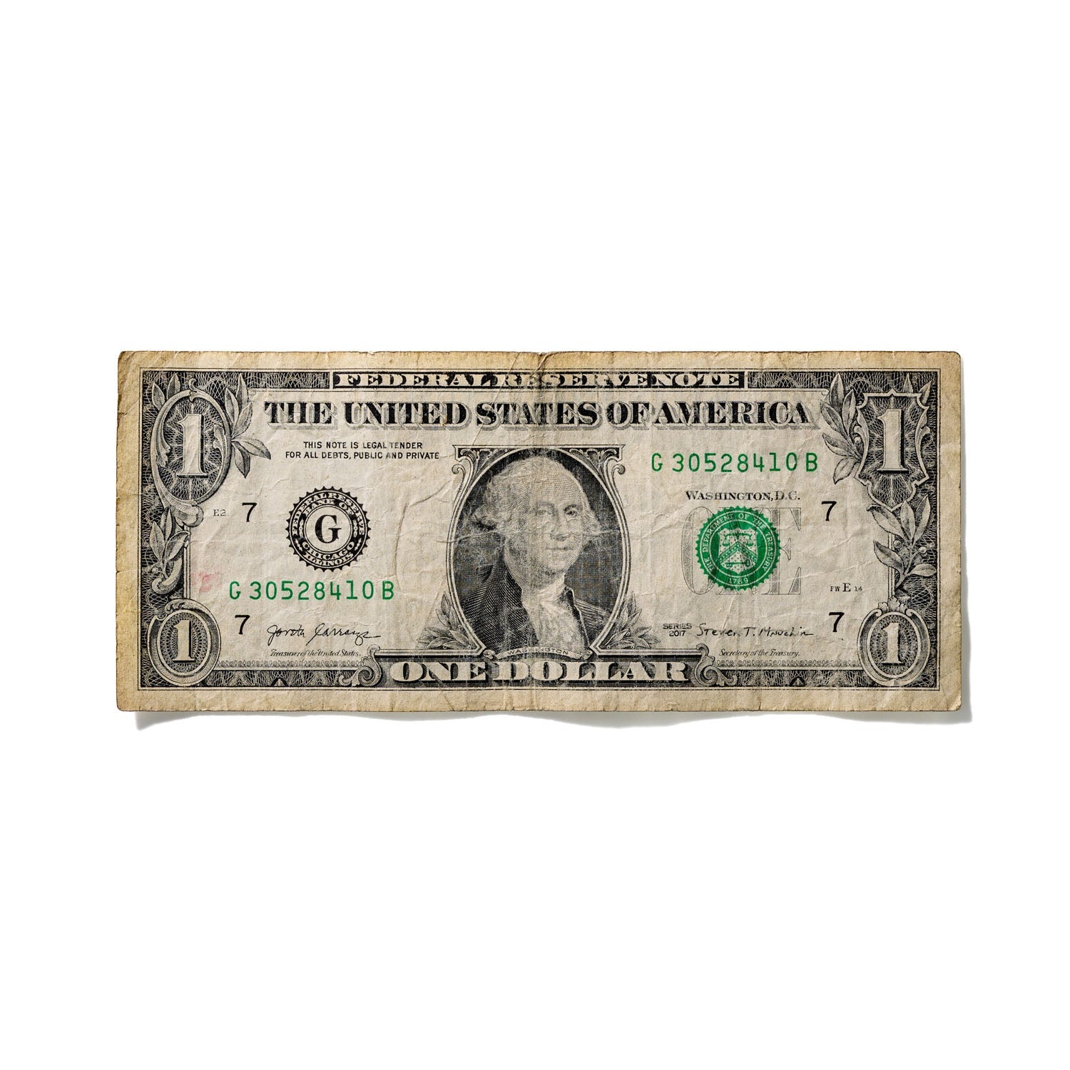 One-Dollar Bill No. 541