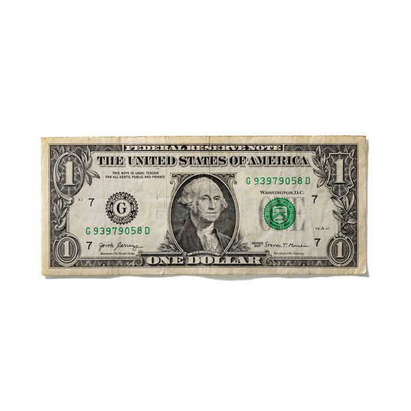 One-Dollar Bill No. 544