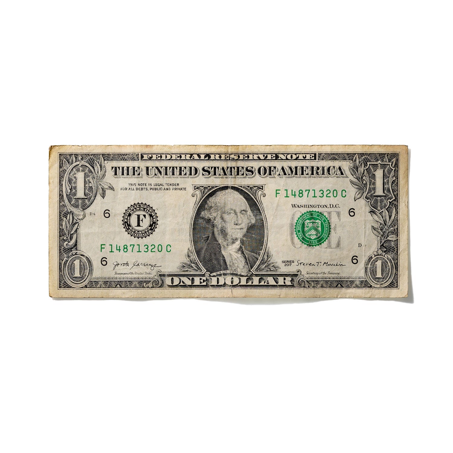 One-Dollar Bill No. 545