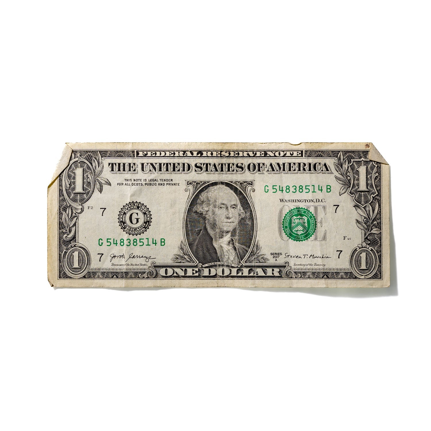 One-Dollar Bill No. 546