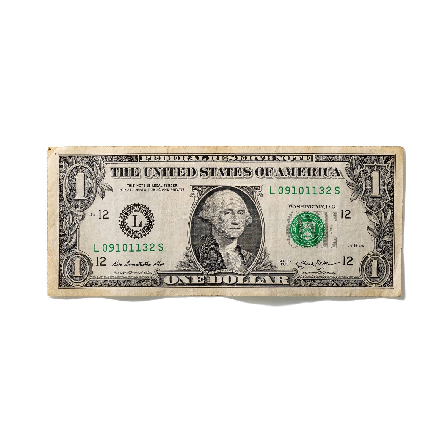 One-Dollar Bill No. 547