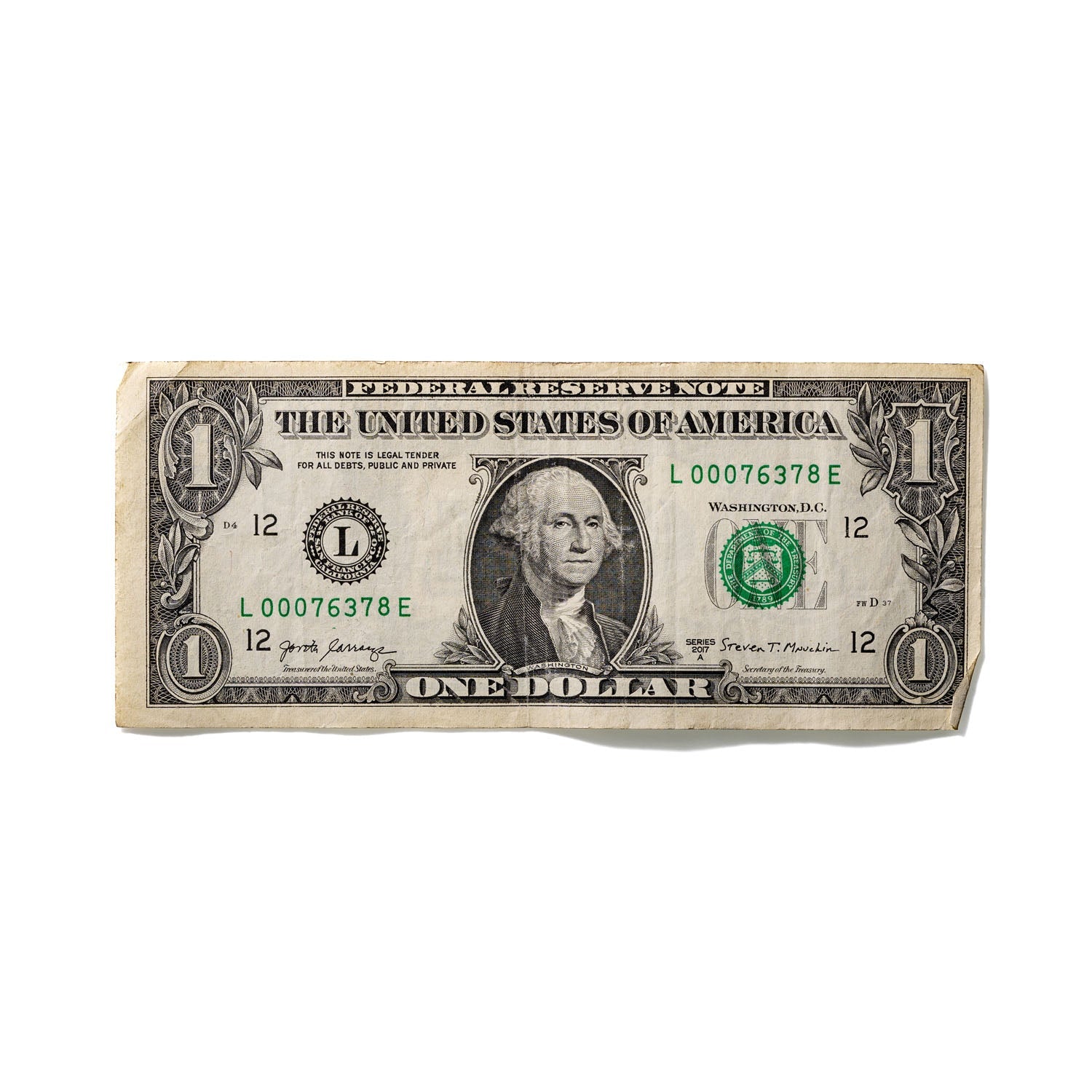 One-Dollar Bill No. 548