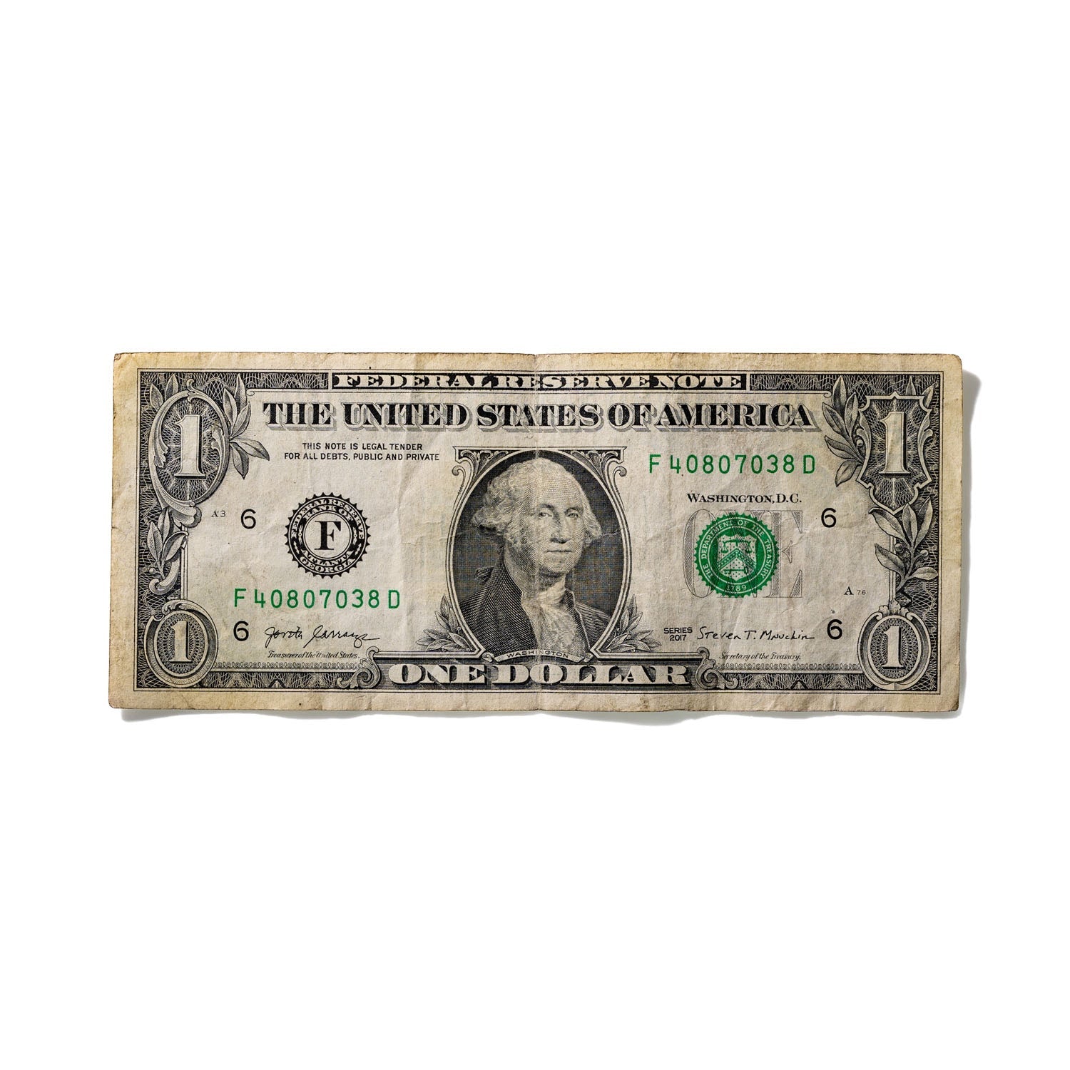 One-Dollar Bill No. 551