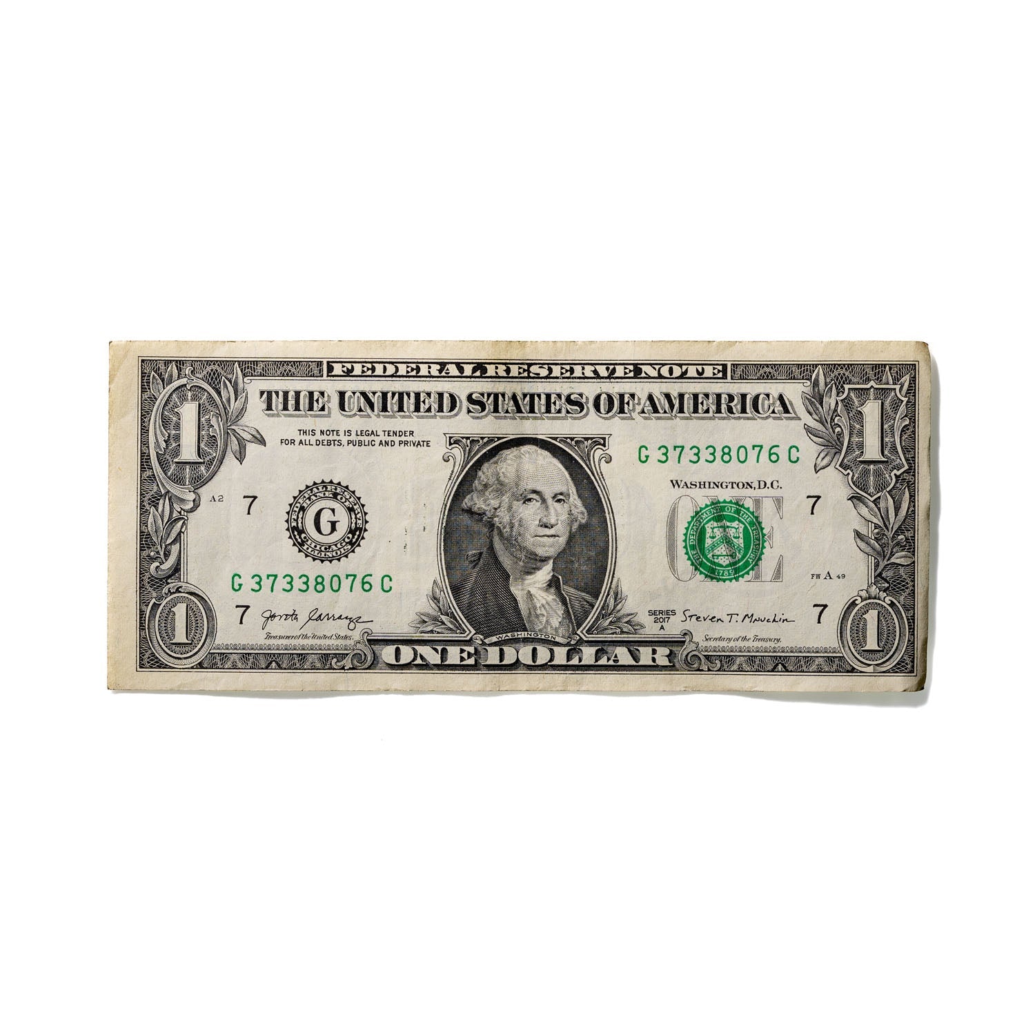 One-Dollar Bill No. 556