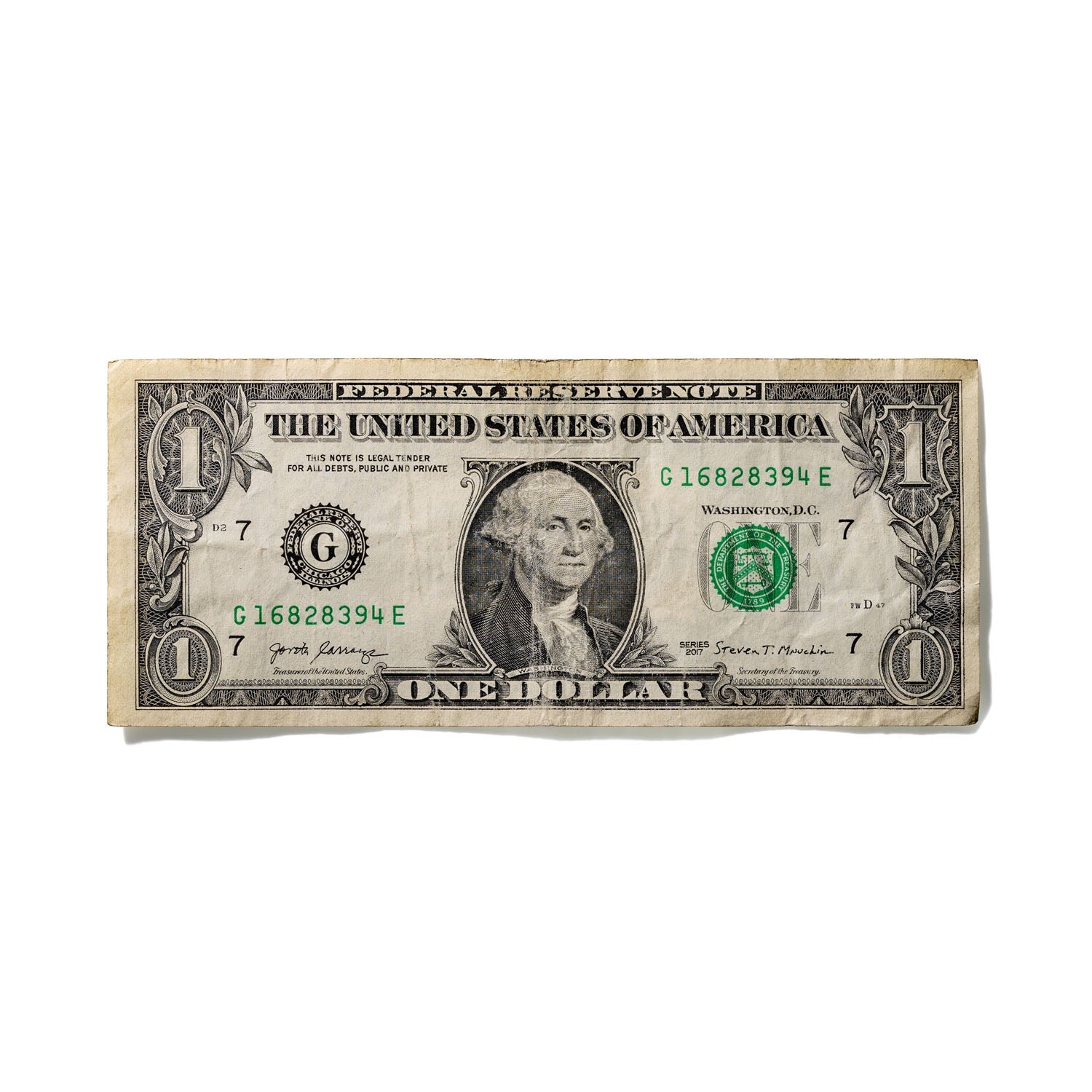 One-Dollar Bill No. 563