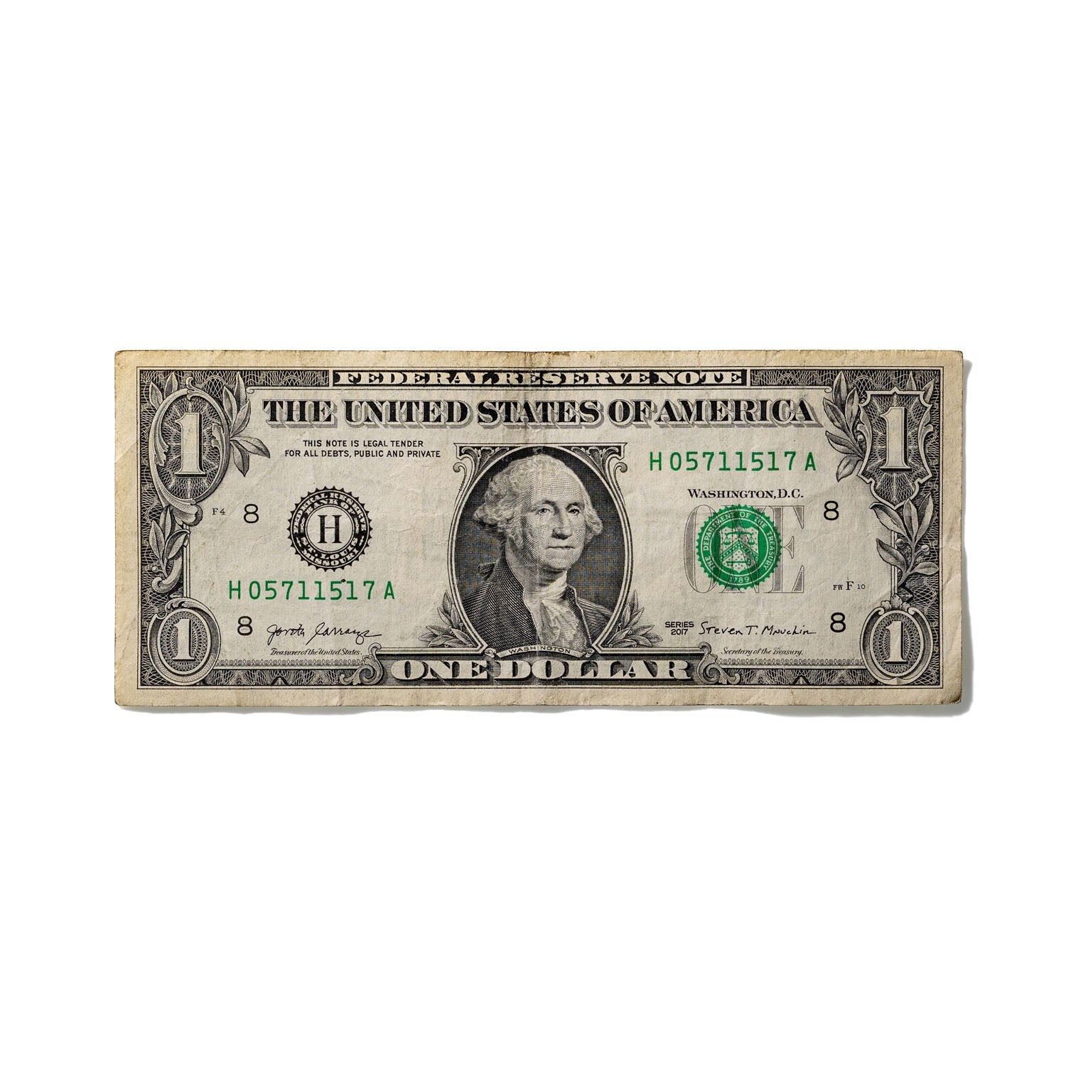 One-Dollar Bill No. 565