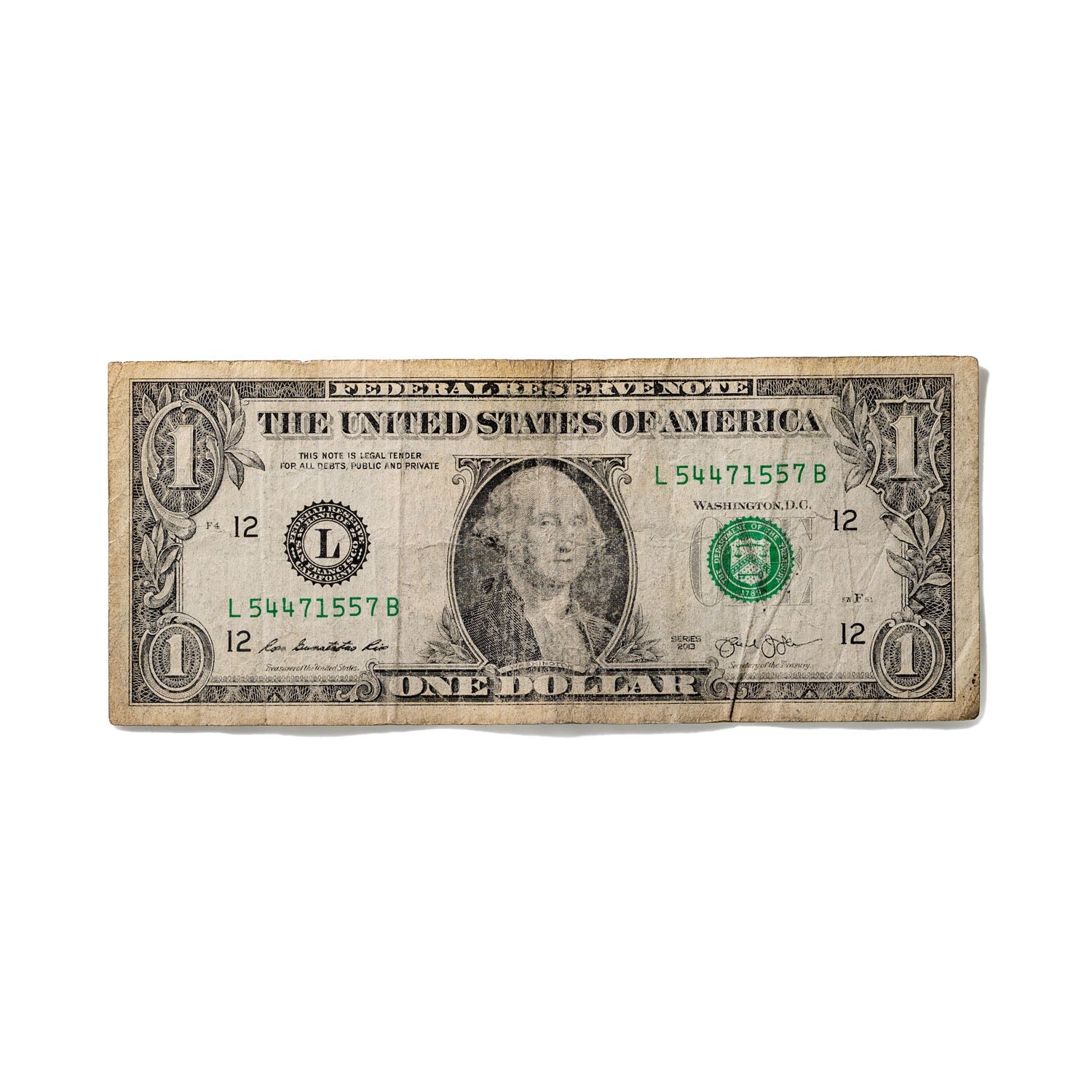 One-Dollar Bill No. 566