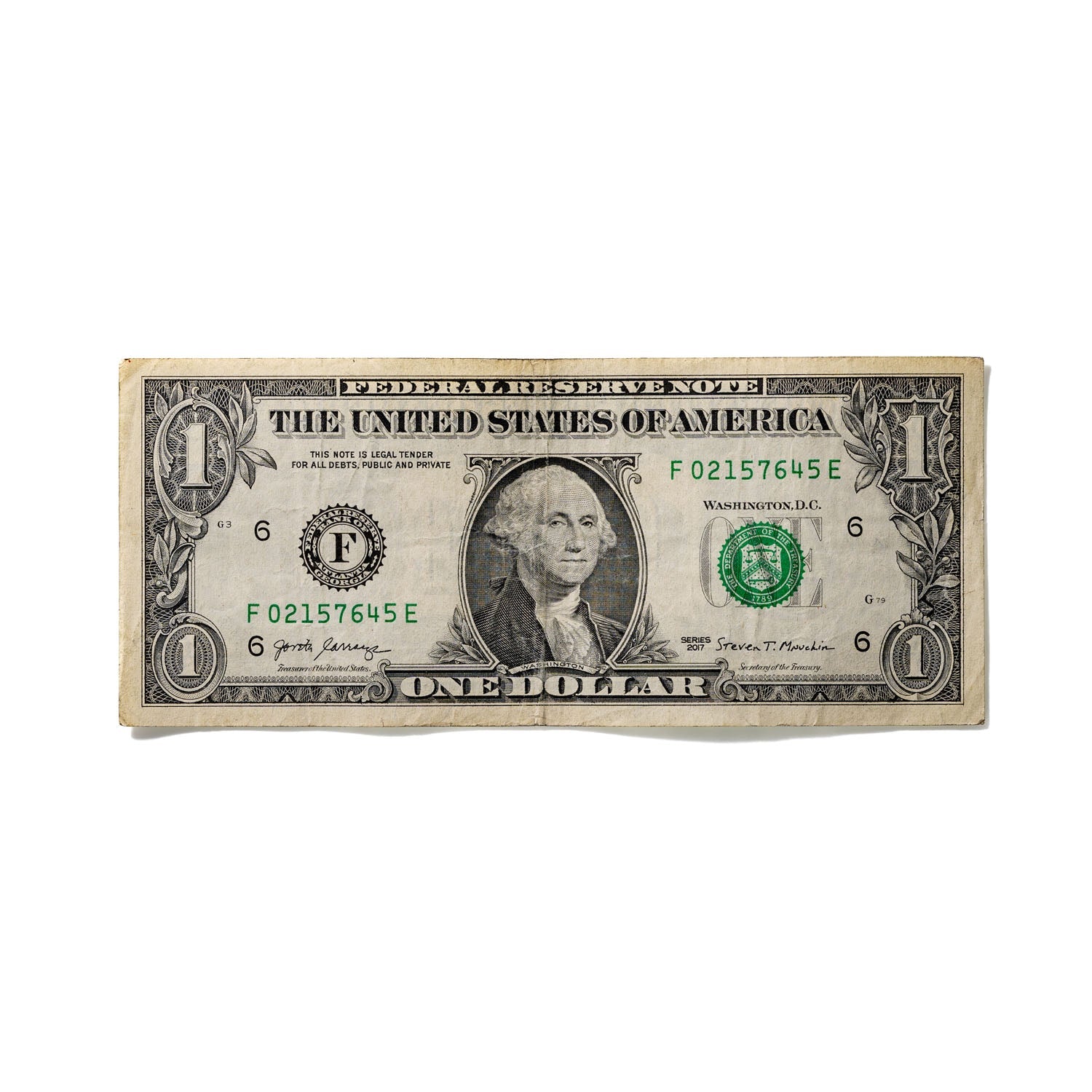 One-Dollar Bill No. 576