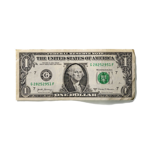 One-Dollar Bill No. 587