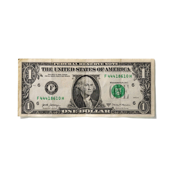 One-Dollar Bill No. 617