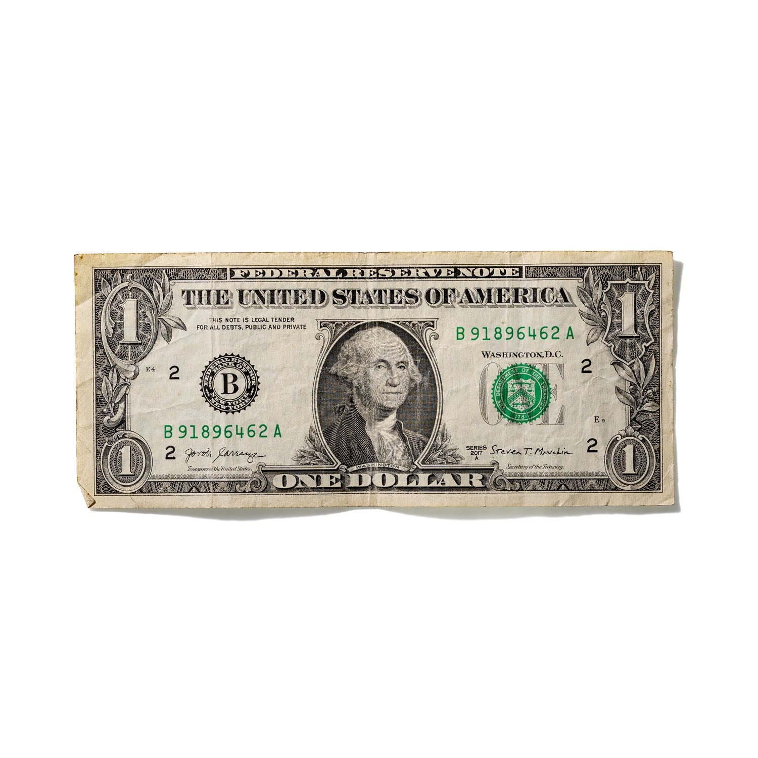 One-Dollar Bill No. 638