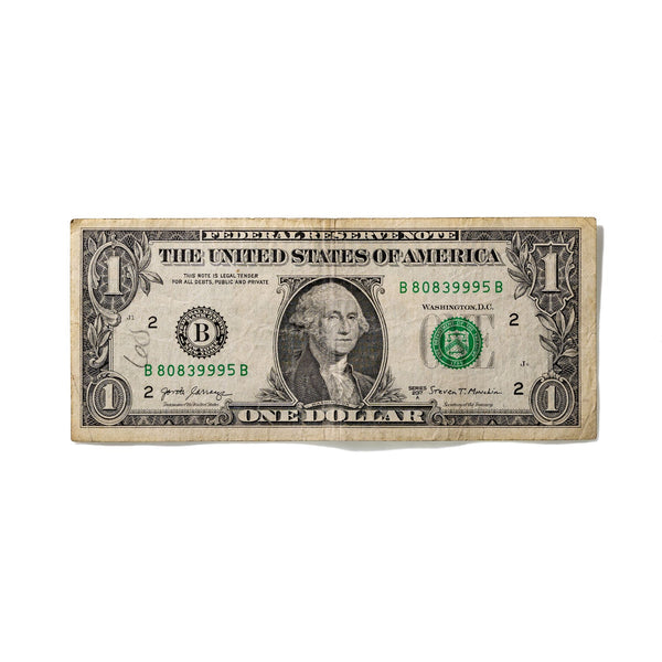 One-Dollar Bill No. 653