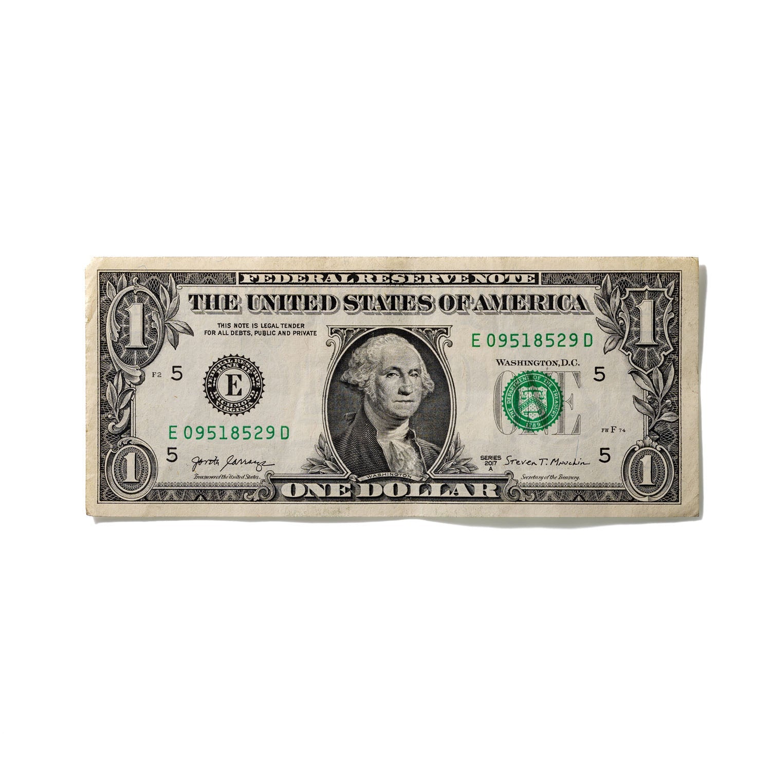 One-Dollar Bill No. 663